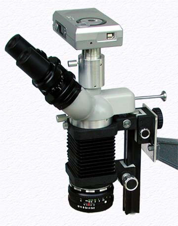 trinokulares Makroskop mit SmartCam
